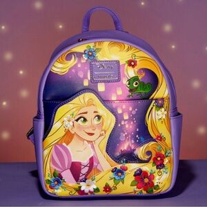 Loungefly Disney Tangled Rapunzel Dreams Mini Backpack